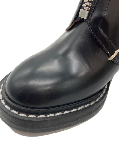 rag&bone（ラグアンドボーン）rag&bone (ラグアンドボーン) センタージップチャンキーヒールブーツ ブラック サイズ:36の古着・服飾アイテム