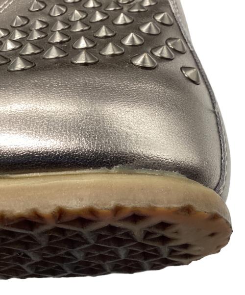 MIHARA YASUHIRO（ミハラヤスヒロ）MIHARA YASUHIRO (ミハラヤスヒロ) ドッキングスタッズスニーカー ブラック×ガンメタ サイズ:24㎝の古着・服飾アイテム