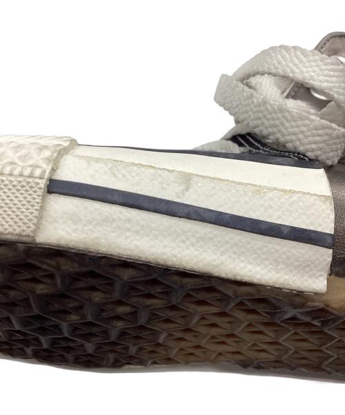 MIHARA YASUHIRO（ミハラヤスヒロ）MIHARA YASUHIRO (ミハラヤスヒロ) ドッキングスタッズスニーカー ブラック×ガンメタ サイズ:24㎝の古着・服飾アイテム