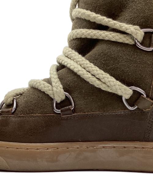 ISABEL MARANT（イザベルマラン）ISABEL MARANT (イザベルマラン) ムートンブーツ ブラウン サイズ:36の古着・服飾アイテム