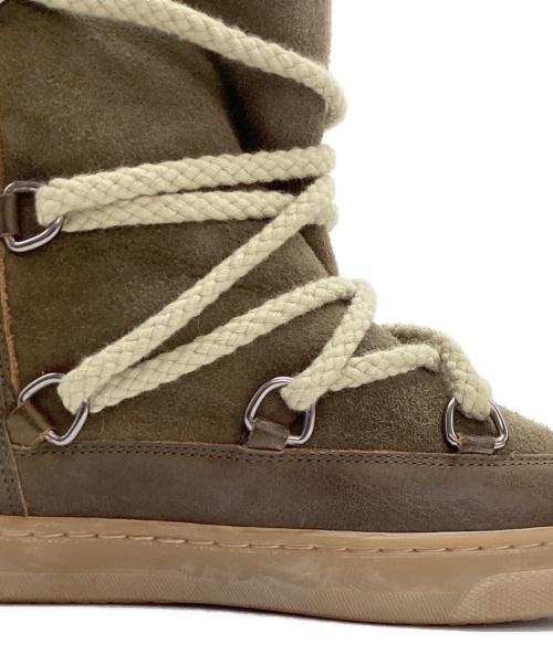 ISABEL MARANT（イザベルマラン）ISABEL MARANT (イザベルマラン) ムートンブーツ ブラウン サイズ:36の古着・服飾アイテム