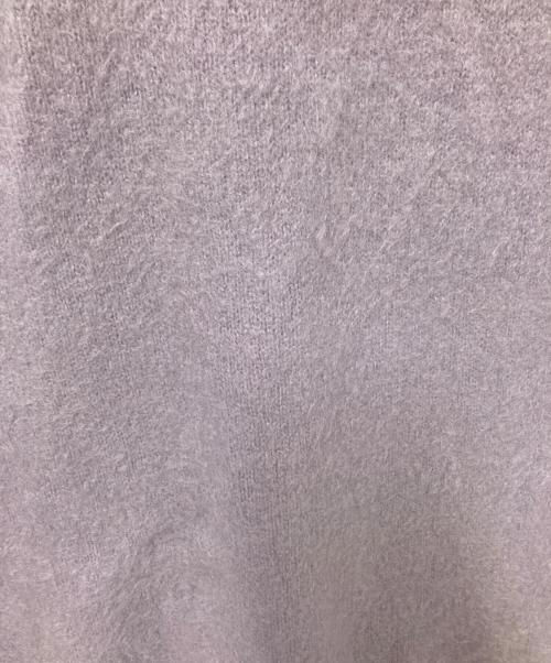 ATON（エイトン）ATON (エイトン) FUR CASHMERE CREWNECK SWEATER ラベンダー サイズ:02の古着・服飾アイテム