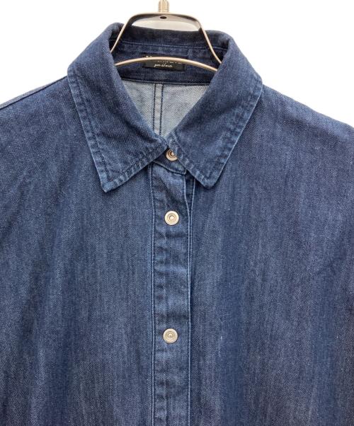VERMEIL par iena（ヴェルメイユ パー イエナ）VERMEIL par iena (ヴェルメイユ パー イエナ) デニムフォルムシャツ インディゴ サイズ:無しの古着・服飾アイテム