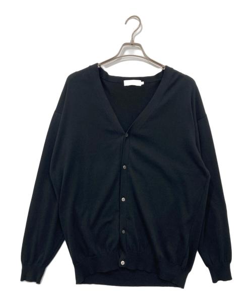 Graphpaper（グラフペーパー）Graphpaper (グラフペーパー) Suvin Cardigan ブラック サイズ:1の古着・服飾アイテム