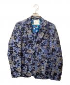sacaiサカイ）の古着「フラワージャガードジャケット」｜ネイビー