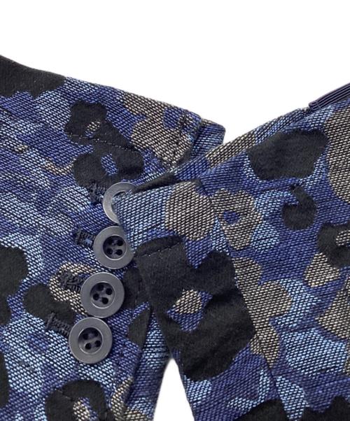 sacai（サカイ）sacai (サカイ) フラワージャガードジャケット ネイビー サイズ:2の古着・服飾アイテム