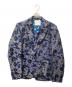sacai（サカイ）の古着「フラワージャガードジャケット」｜ネイビー