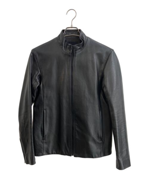 LAD MUSICIAN（ラッドミュージシャン）LAD MUSICIAN (ラッドミュージシャン) STAND COLLAR RIDERS ブラック サイズ:44の古着・服飾アイテム