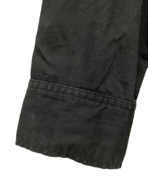 Hysteric Glamour（ヒステリックグラマー）Hysteric Glamour (ヒステリックグラマー) プルオーバーミリタリーシャツ ブラック サイズ:Mの古着・服飾アイテム