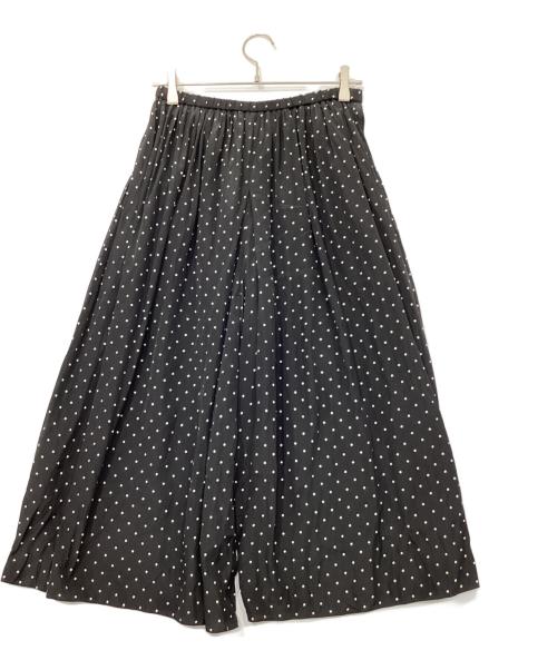 BEARDSLEY（ビアズリー）BEARDSLEY (ビアズリー) シワシフォンギャザーパンツ ブラック サイズ:FREEの古着・服飾アイテム
