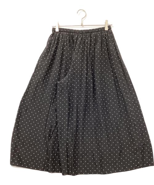 BEARDSLEY（ビアズリー）BEARDSLEY (ビアズリー) シワシフォンギャザーパンツ ブラック サイズ:FREEの古着・服飾アイテム