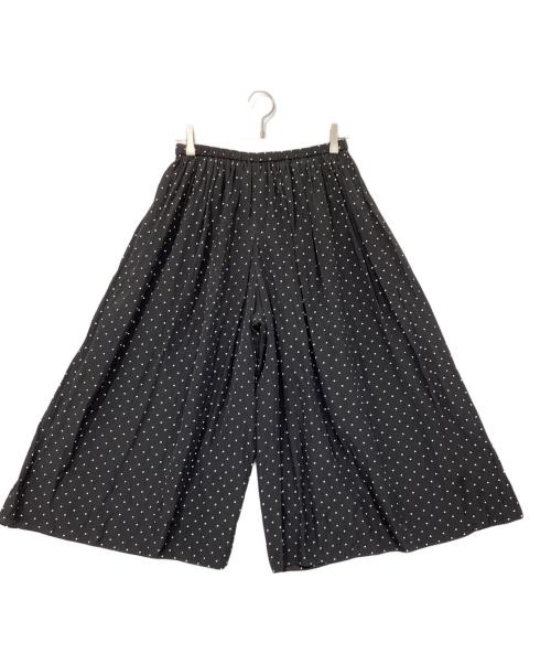 BEARDSLEY（ビアズリー）BEARDSLEY (ビアズリー) シワシフォンギャザーパンツ ブラック サイズ:FREEの古着・服飾アイテム