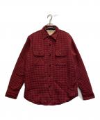 Sugarシュガー）の古着「裏ボアシャツジャケット」｜レッド