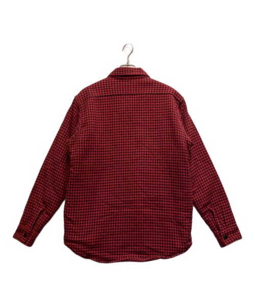 Sugar（シュガー）Sugar (シュガー) 裏ボアシャツジャケット レッド サイズ:Mの古着・服飾アイテム