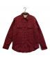 Sugar（シュガー）の古着「裏ボアシャツジャケット」｜レッド
