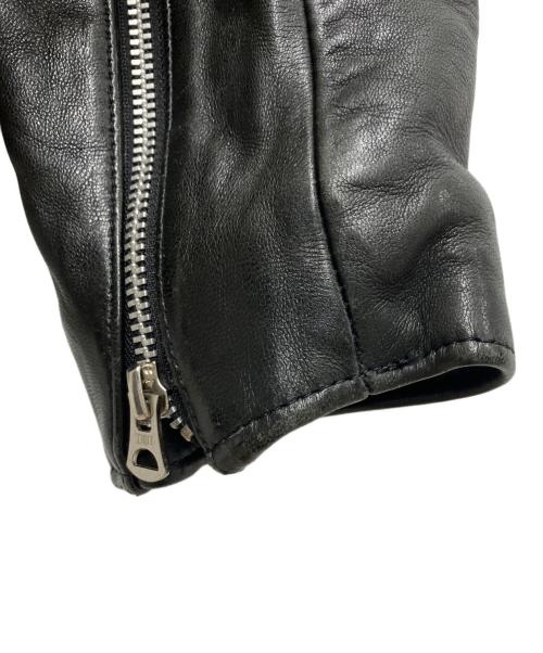 Schott（ショット）Schott (ショット) ダブルライダースジャケット ブラック サイズ:Lの古着・服飾アイテム