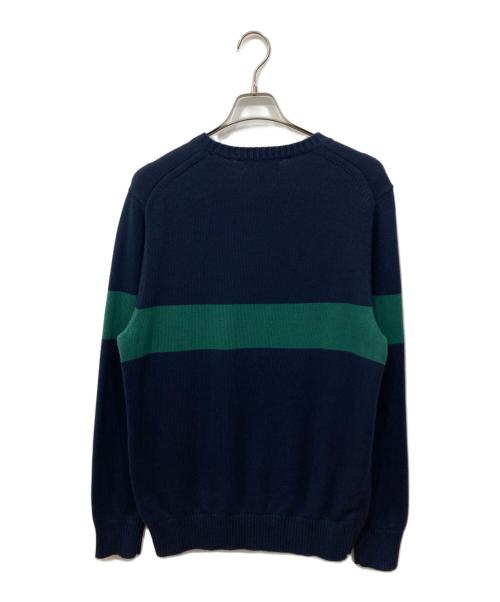 BROOKS BROTHERS（ブルックスブラザーズ）BROOKS BROTHERS (ブルックスブラザーズ) スーピマコットンクルーネックニット ネイビー サイズ:Lの古着・服飾アイテム