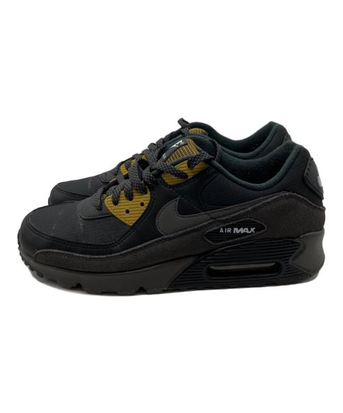 NIKE（ナイキ）NIKE (ナイキ) NIKE AIR MAX 90 BLACK/MEDIUM ASH-BRONZINE-BLUE TINT ブラック サイズ:28.5の古着・服飾アイテム
