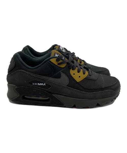 NIKE（ナイキ）NIKE (ナイキ) NIKE AIR MAX 90 BLACK/MEDIUM ASH-BRONZINE-BLUE TINT ブラック サイズ:28.5の古着・服飾アイテム