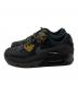 NIKE (ナイキ) NIKE AIR MAX 90 BLACK/MEDIUM ASH-BRONZINE-BLUE TINT ブラック サイズ:28.5：6000円