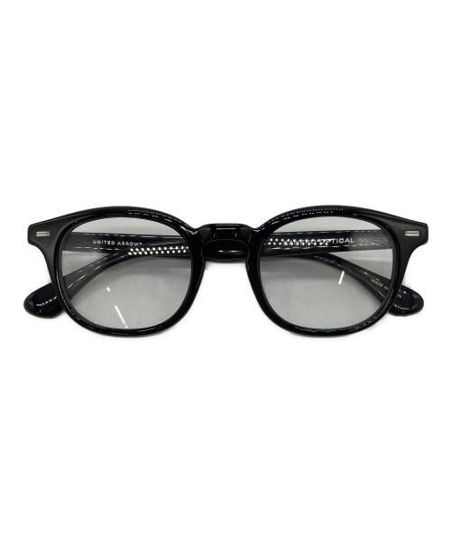 UNITED ARROWS TOKYO（ユナイテッドアローズトウキョウ）UNITED ARROWS TOKYO (ユナイテッドアローズトウキョウ) 金子眼鏡 (カネコガンキョウ) 伊達眼鏡 ブラックの古着・服飾アイテム