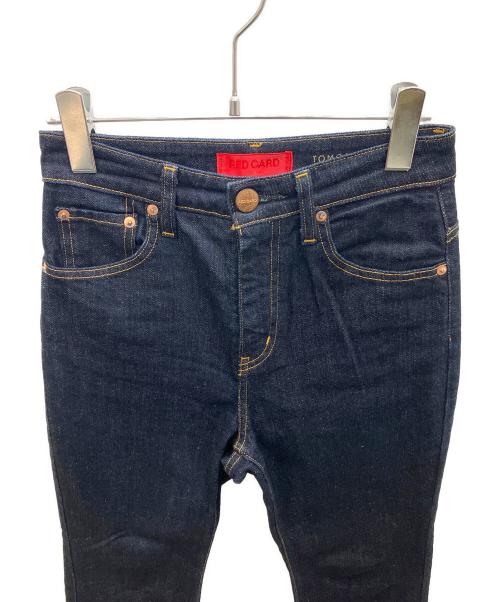 RED CARD（レッドカード）RED CARD (レッドカード) TOMORROW LAND (トゥモローランド) デニムパンツ インディゴ サイズ:SIZE23の古着・服飾アイテム
