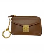 MCMエムシーエム）の古着「Tracy Zip Card Case」｜ブラウン