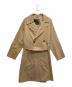 MACKINTOSH LONDON（マッキントッシュ ロンドン）の古着「オーガニックコットンツイルトレンチコート」｜ベージュ