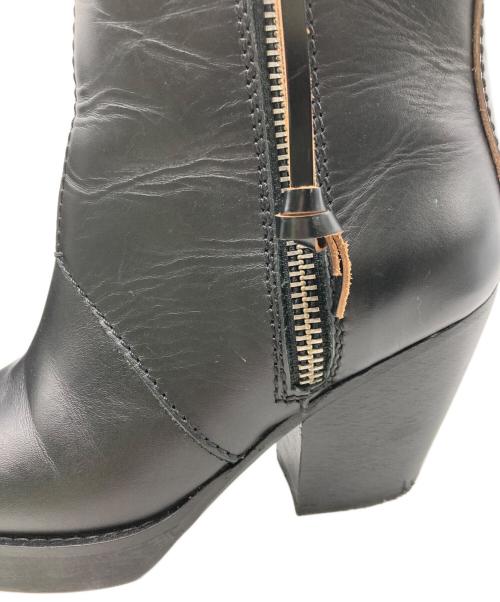 Acne studios（アクネ ストゥディオス）ACNE STUDIOS (アクネ ストゥディオス) サイドジップブーツ ブラック サイズ:37の古着・服飾アイテム