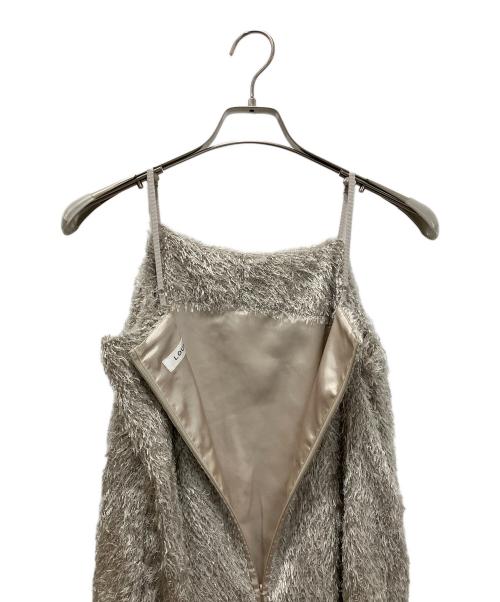 LOUNIE（ルーニー）LOUNIE (ルーニー) カットジャカードキャミワンピース グリーン サイズ:36の古着・服飾アイテム