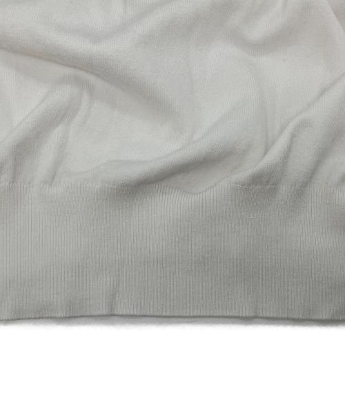 LOUNIE（ルーニー）LOUNIE (ルーニー) フロントフリルニットプルオーバー ホワイト サイズ:FREEの古着・服飾アイテム