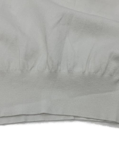 LOUNIE（ルーニー）LOUNIE (ルーニー) フロントフリルニットプルオーバー ホワイト サイズ:FREEの古着・服飾アイテム