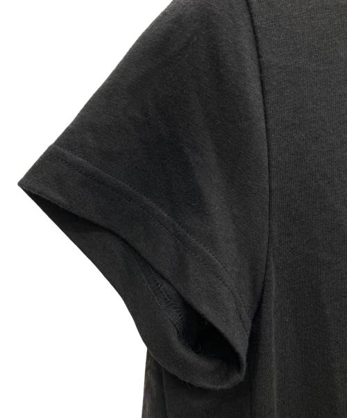sacai（サカイ）sacai (サカイ) バックプリーツTシャツ ブラック サイズ:2の古着・服飾アイテム