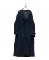 GIORGIO ARMANI（ジョルジョアルマーニ）の古着「ウールロングコート」｜ネイビー