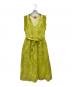 Kate Spade（ケイトスペード）の古着「Bloom Organza Dress」｜ライムイエロー