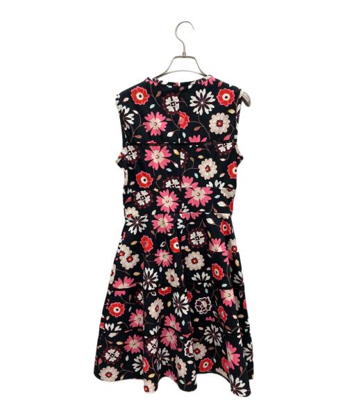 Kate Spade（ケイトスペード）Kate Spade (ケイトスペード) BAJA BOUND CASA FLORA POPLIN DRESS ブラック サイズ:2の古着・服飾アイテム