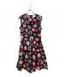 Kate Spade（ケイトスペード）の古着「BAJA BOUND CASA FLORA POPLIN DRESS」｜ブラック