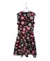 Kate Spade (ケイトスペード) BAJA BOUND CASA FLORA POPLIN DRESS ブラック サイズ:2：6000円