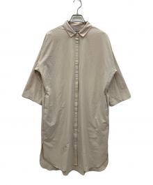 HOUDINI（フーディニ）の古着「Route Shirt Dress」｜ベージュ