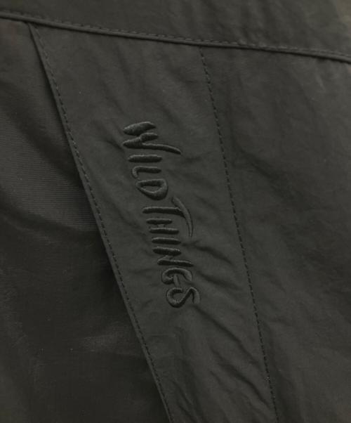 WILD THINGS（ワイルドシングス）WILD THINGS (ワイルドシングス) ナイロンコート ブラック サイズ:Mの古着・服飾アイテム