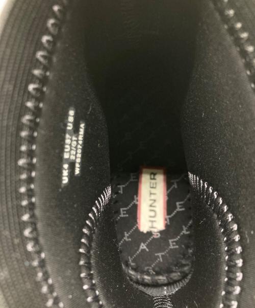 HUNTER（ハンター）HUNTER (ハンター) STELLA McCARTNEY (ステラマッカートニー) レインブーツ ブラック サイズ:US6の古着・服飾アイテム