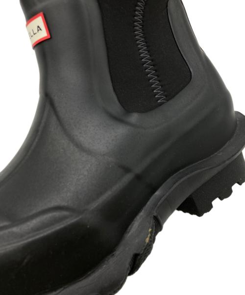 HUNTER（ハンター）HUNTER (ハンター) STELLA McCARTNEY (ステラマッカートニー) レインブーツ ブラック サイズ:US6の古着・服飾アイテム