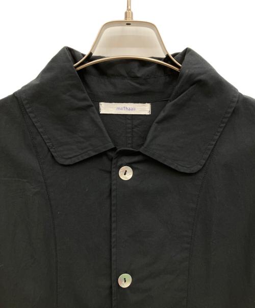 miiThaaii（ミーターイー）miiThaaii (ミーターイー) コットンリディコート ブラック サイズ:Freeの古着・服飾アイテム