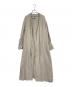 LINEN & DECOR（リネンアンドデコール）の古着「Mila Linen Coat」｜ベージュ