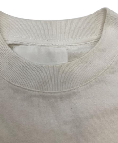 JIL SANDER（ジルサンダー）JIL SANDER (ジルサンダー) オーバーサイズロゴプリントTEE ホワイト サイズ:Sの古着・服飾アイテム