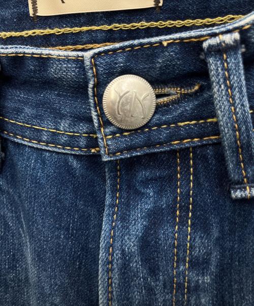 YANUK（ヤヌーク）YANUK (ヤヌーク) ハイウエストパンツ インディゴ サイズ:SIZE W23の古着・服飾アイテム