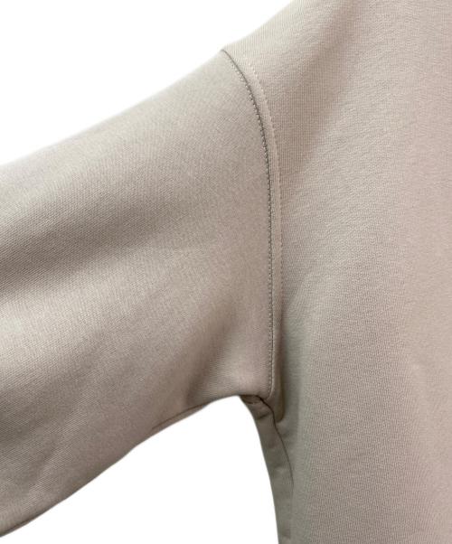 'S Max Mara（エスマックスマーラ）'S Max Mara (エスマックスマーラ) コットン ジャージー ロゴ スウェット ベージュ サイズ:XSの古着・服飾アイテム