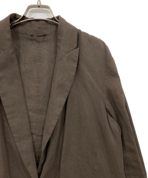 BRUNELLO CUCINELLI（ブルネロクチネリ）BRUNELLO CUCINELLI (ブルネロクチネリ) シアーコットンジャケット ブラウン サイズ:42の古着・服飾アイテム