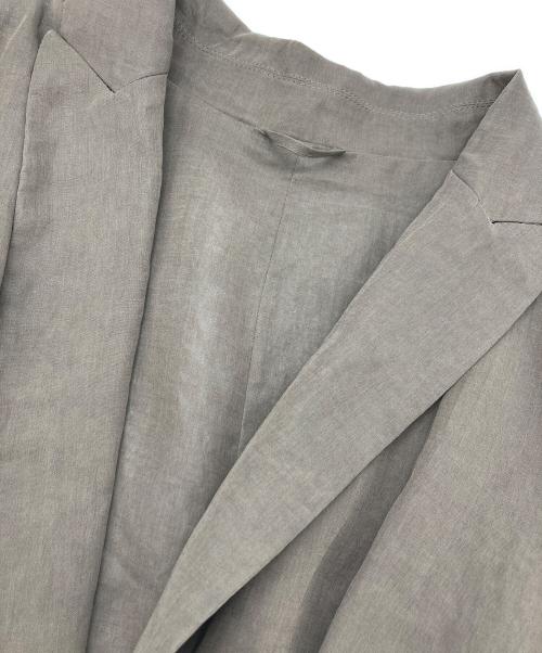 BRUNELLO CUCINELLI（ブルネロクチネリ）BRUNELLO CUCINELLI (ブルネロクチネリ) シアーコットンジャケット ブラウン サイズ:42の古着・服飾アイテム