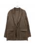 BRUNELLO CUCINELLI（ブルネロクチネリ）の古着「シアーコットンジャケット」｜ブラウン